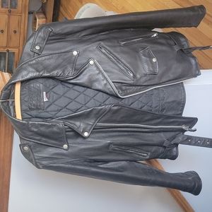 Men's leather jacket
